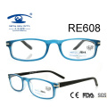 Rectangle Frame Spring Hinge Custom Reading Glasses (RE608)